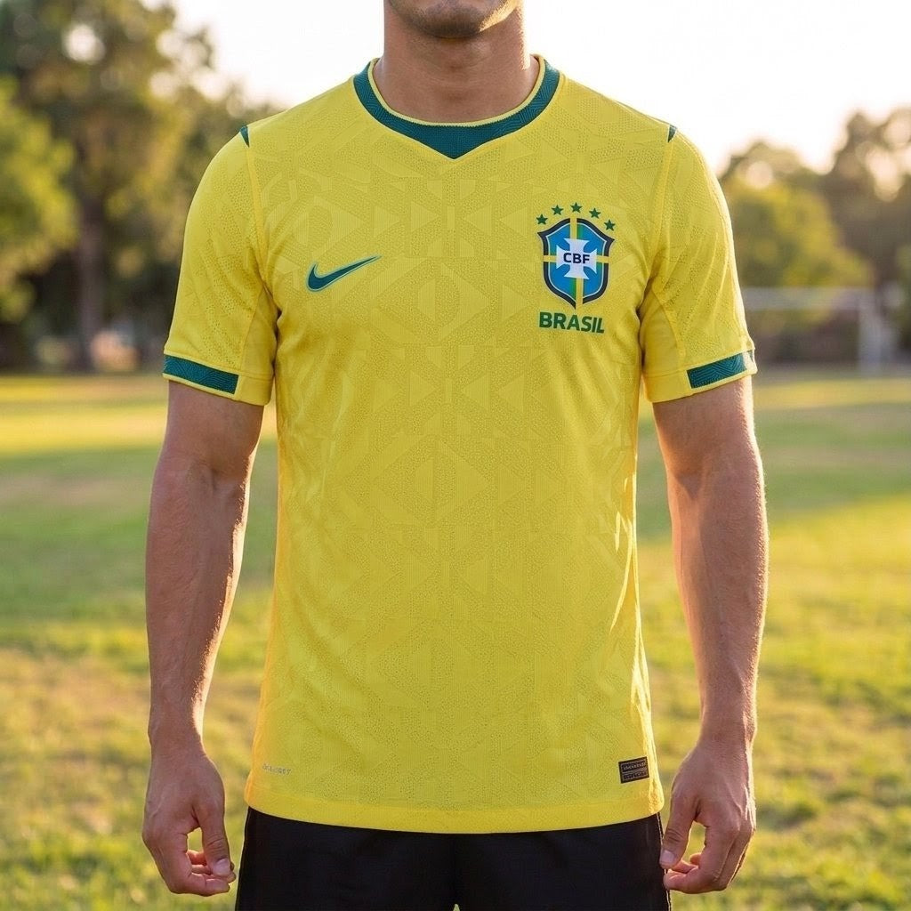 Brazilië Authentic WK 26' Thuis shirt