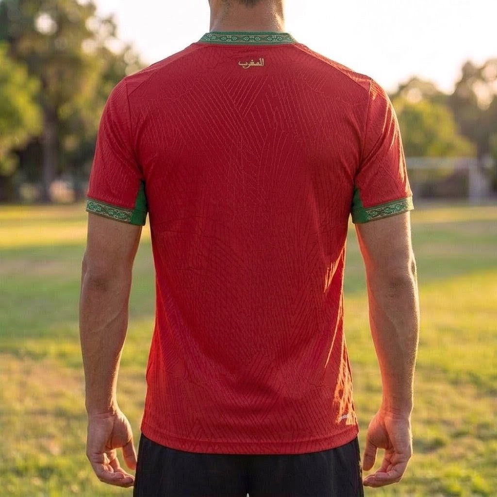 Marokko Authentic WK 26' Thuis Shirt