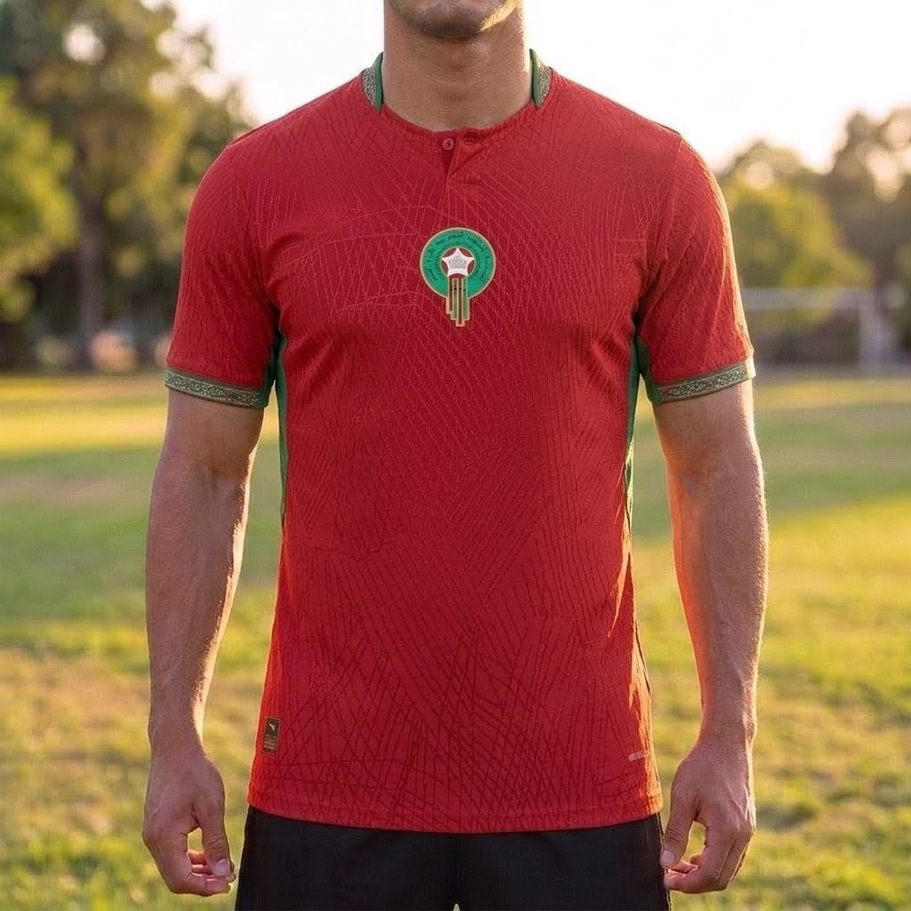 Marokko Authentic WK 26' Thuis Shirt