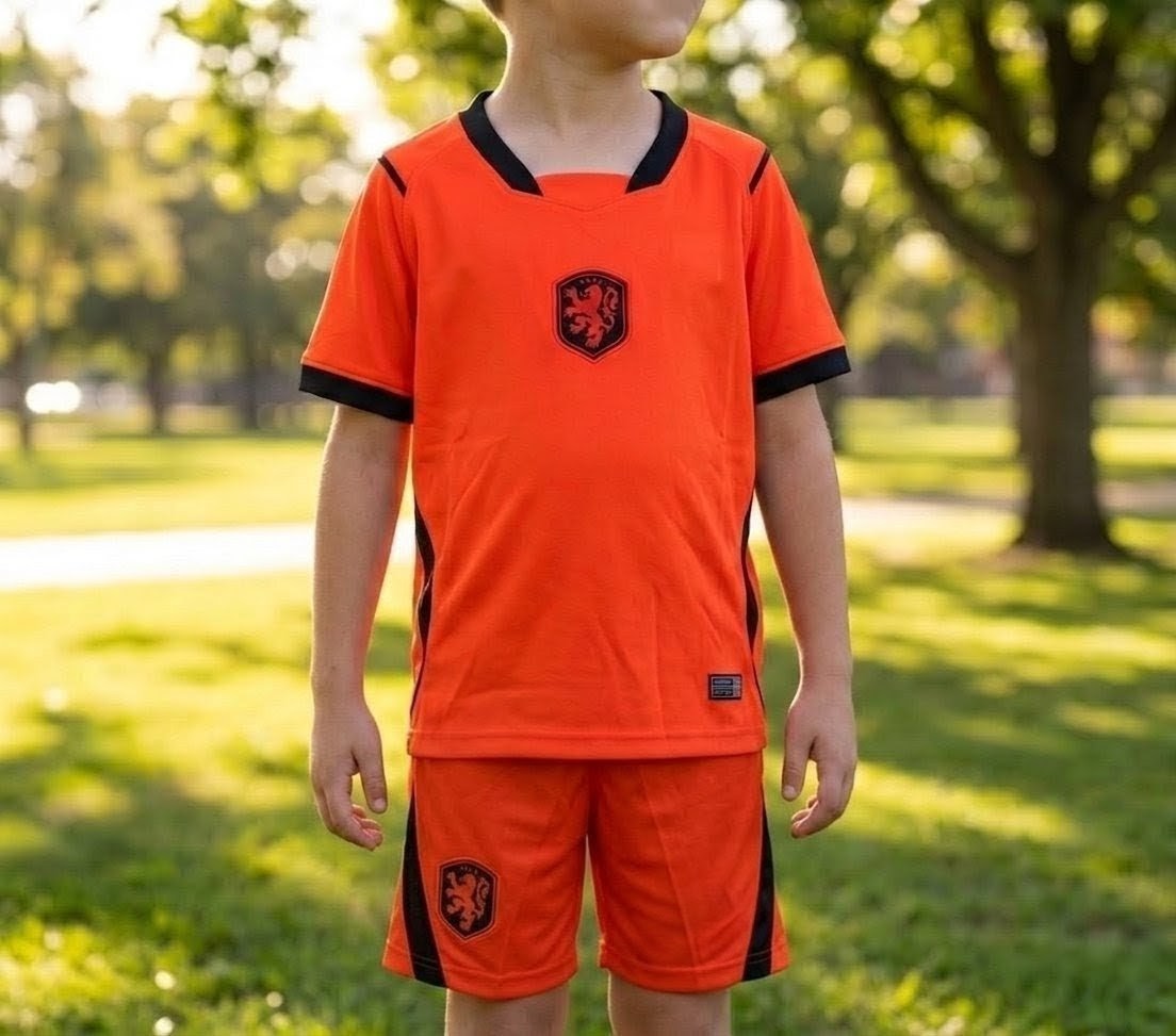 Kids Tenue Nederlands eftal thuis shirt '26